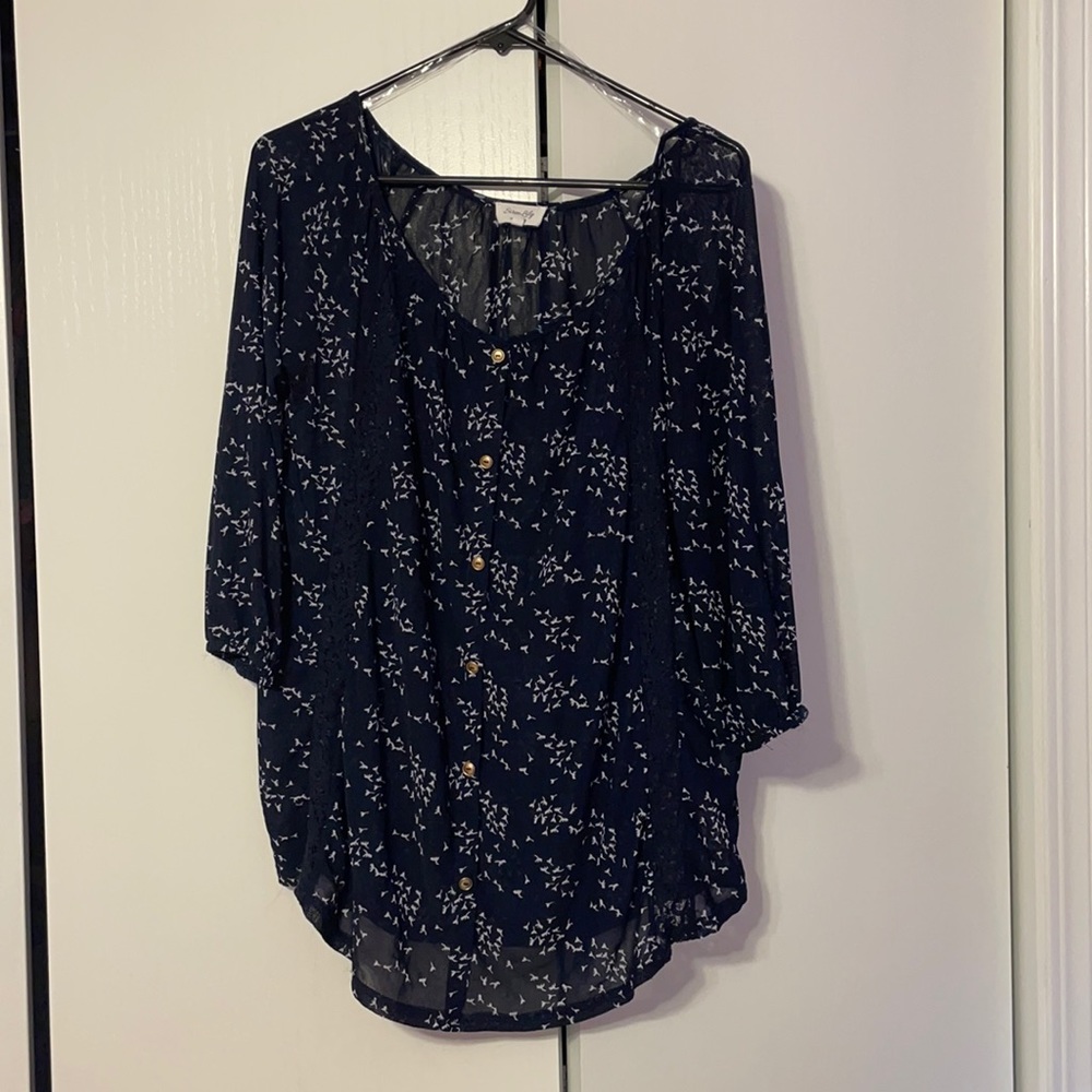 Maternity blouse